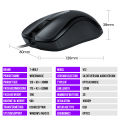 TWOLF V12 Wired Mouse 3-Button USB Silent Optical Mouse For Business Office Laptop Computer PC Desktop. 