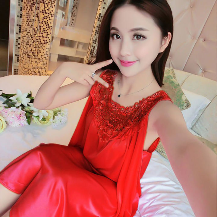 bellylady%20Woman%20Summer%20Pajamas%20Loose%20Sling%20NightCotton%20Dress%20-%20Image%208