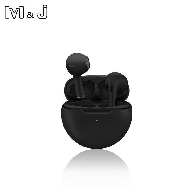M%20J%20Air%20Pro%206%20TWS%20Bluetooth%20Headsets%20Wireless%20Earbud%20Gaming%20Mini%20Half%20in%20Ear%20Charging%20Case%20With%20Microphone%20For%20Sport%20Game%20Play%20-%20Image%203