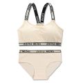 Girls Training Bras Panties Kids Cotton Underwear Sets Teens Students Vest Underpants Wireless Girls Sports Brassiere. 