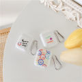 Cute Smiley Earphone Case For Inpods 12 I12 I9s Wireless Headphone Soft Silicone Earbuds Clear Protective Cover Box Accessories. 