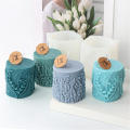Plaster Flip Sugar Mold Desktop Ornaments Soap Resin Plaster Making Set DIY Handmade Aromatherapy Plaster Mould Lily Of The Valley Pillar Silicone Candle Mold. 