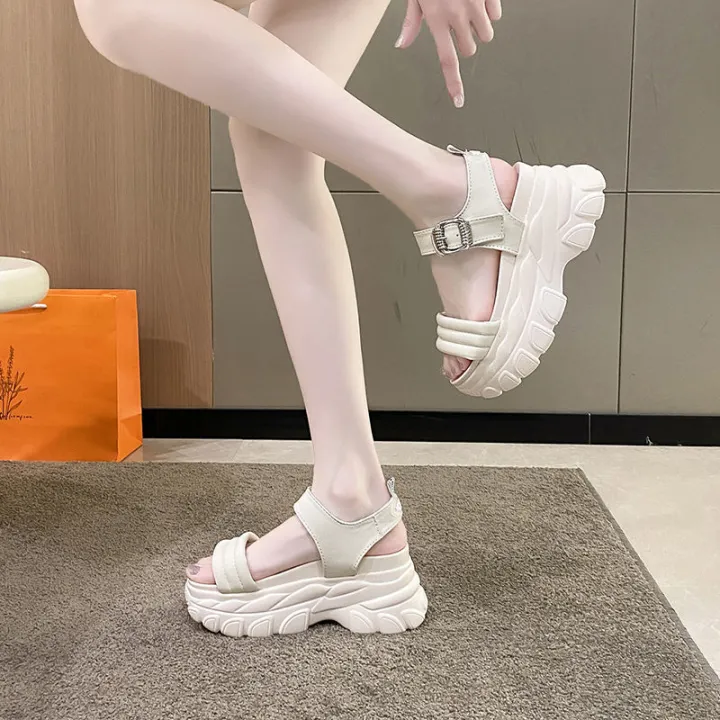 2023New%20Summer%20Fashion%20Sports%20Sandals%20Female%20Online%20Influencer%20Super%20Hot%20All-Match%20Super%20Hot%20Lightweight%20Platform%20Height%20Increasing%20Roman%20Shoes%20-%20Image%202