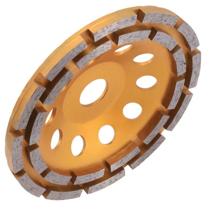 OYPFXMI 150Mm 7 Inch Diamond 2 Row Segment Grinding Wheel Sanding Disc ...