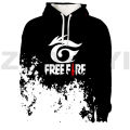3D Free Fire Garena Game Hoodie for Men Harajuku Oversize Pullovers Warm Long Sleeve Anime Female Clothes Street Clothing Top. 