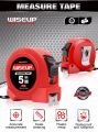 Measuring steel tape 7.5mx25mm wiseup 080104. 