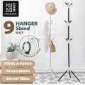 Multi Stand Coat Rack Stainless Steel Hanging Storage Clothes Rack Hallway/Entryway Coat Hanger Stand for Clothes, Suits, Accessories. 