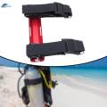 Scuba Diving Backplate Bracket Tank Band Tank Adaptor Cylinder Bracket for Outdoor Snorkeling. 