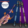 Creative Spinning Pen Spinner Toy Adult Kids Stress Relieve Rotating Gel-Pens Anti-slip Hand Spinner Student Stationary. 