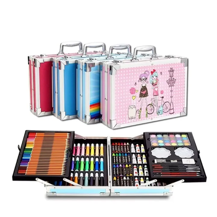 145 Color Box, Multiple Coloring Kit, Professional Drawing Color ...