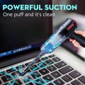 Air Duster Mini Vacuum Compressed Air Blower 3in1 Keyboard Cleaner 35000 RPM Electric Canned air can for Computer Desk Electronics. 
