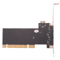 3 Port IEEE 1394 Firewire Card PCI Firewire Adapter IEEE 1394 PCI Controller Card for Desktop PC. 