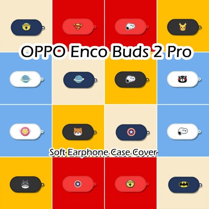 Original%20For%20OPPO%20Enco%20Buds%202%20Pro%20Solid%20color%20cartoon%20Silicone%20Earphone%20Case%20Cover%20-%20Image%202
