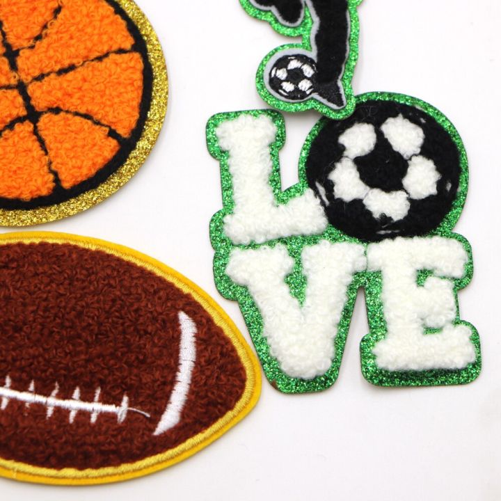 New%20Spot%20basketball%20Football%20Chenille%20Iron%20on%20Patches%20Embroider%20Patch%20Towel%20sticker%20For%20DIY%20Bag%20Caps%20Applique%20Exquisite%20Badge%20-%20Image%204