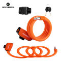 ROCKBROS Bike Lock Cable 4 Feet Bicycle Cable Lock with Mounting Bracket 2 Secure Keys 1/2 Inch Diameter. 