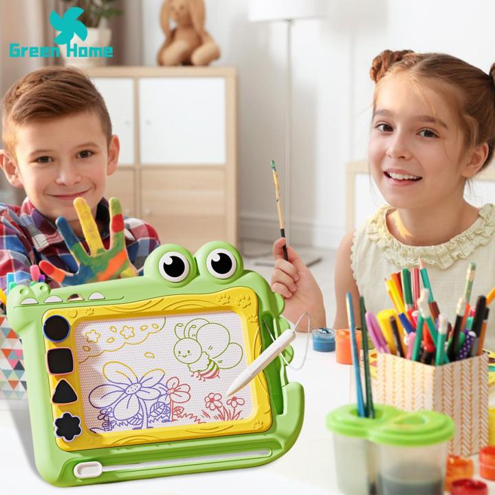 Hands-on Skills Building Toy Kids' Magnetic Drawing Board Safe Creative Fun Toy for Painting Writing at Home or Kindergarten Drawing Toy for Kids