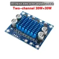 Stereo Power Amplifier Board - Digital Audio Processing for Clear Sound, TPA3110 XH-A232 30W+30W 2.0 Channel , DC 8-26V 3A C6-001. 