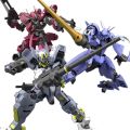 Bandai HG Iron Blood game Orfens Asmodee Higrun Gundam build model. 