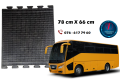 Bus Carpet High quality Rubber bus carpet 66 cm x 78 cm-universal fit joint bus floor carpet. 