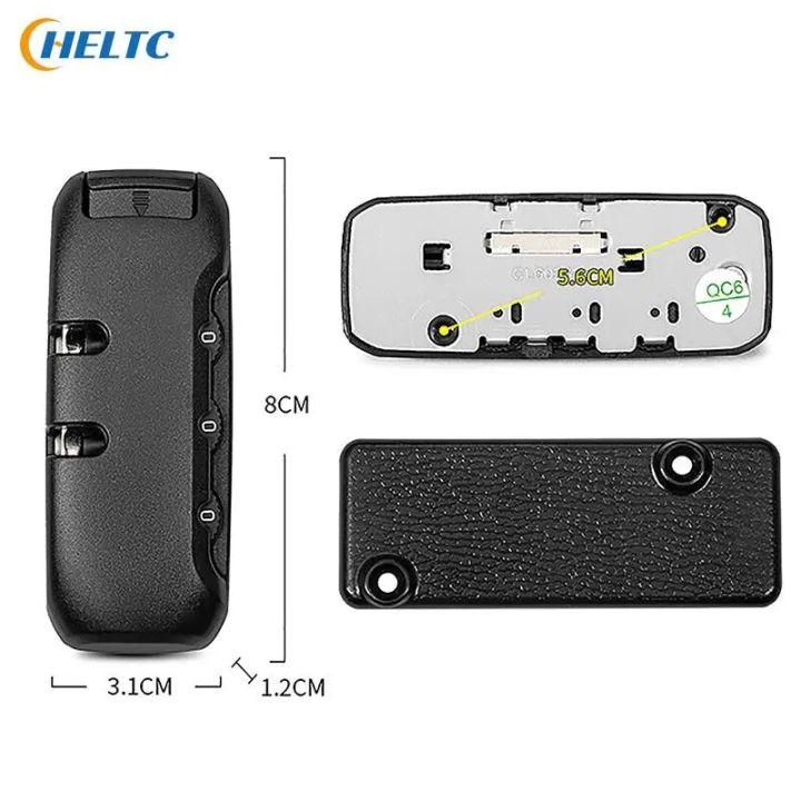 1PCS%203%20Digit%20Aluminum%20Alloy%20Password%20Lock%20Steel%20Wire%20Security%20Lock%20Suitcase%20Luggage%20Coded%20Lock%20Cupboard%20Cabinet%20Locker%20Padlock%20-%20Image%204