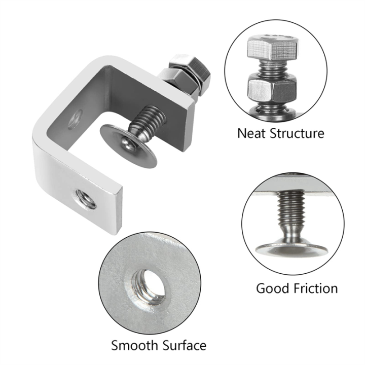 Heavy%20Duty%20C-Clamp%20Stainless%20Steel%20Clamps%20with%20Stable%20Wide%20Jaw%20Opening%20&%20I%20Beam%20Design,Clamping%20Range%2016-25mm%20-%20Image%204