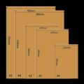 A4/A3 Size Brown Thicked Kraft Paper DIY Handmake Card Making Craft Peper Thick Paper Board Cardboard Thickness 0.5/1/1.5/2-3mm. 