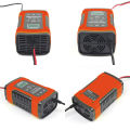 bellylady Car Battery Charger 12V 5A LCD ligent Automobile Motorcycle Pulse Repair UK plug. 