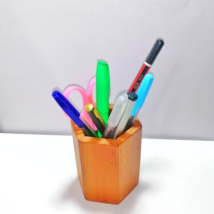 Wood%20Pen%20Holder,%20Office%20Pen%20Holder,%20Six%20Side,%20Stationery%20Holder,%20Desk%20Organizer,%20Wood%20Pencil%20Holder,%20Wooden%20Pencil%20&%20Pen%20Holder.%20-%20Image%203