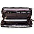 David Jones Paris women wallet pu leather female handbag small printing lady purse. 