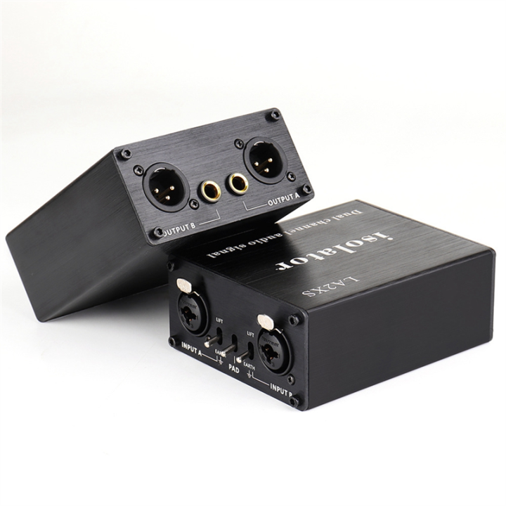 Audio Isolator 2-Channel Audio Isolator Eliminates Current Noise 6.5 ...