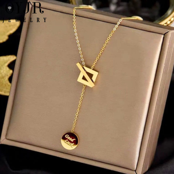 OYJR%20Gold%20Kwintas%20Non%20Tarnish%20Necklace%20for%20Women%20Pendant%20Stainless%20Chain%20Jewelry%20Gift%20-%20Image%202