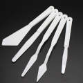 Artist Grade Plastic Painting Knife set / Palette Knife set (Set of 5) for artists and crafting ( cake decoration tool ). 