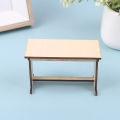 1:12 Dollhouse Miniature Table Office Desk Dining Table Furniture Home Model Decor Toy Doll House Accessories MJK. 