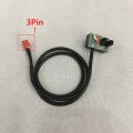 2X Treadmill Speed Sensor Cable 3 Pin Light Sensor Tachometer Magnetic Induction Speed Sensor for Treadmill Spare Parts. 