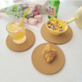 1/5Pcs Cork Coaster Non-slip Cup Mat Tea Coffee Mug Drinks Holder Table Pad Tableware Round Drink Coaster Kitchen Accessories. 