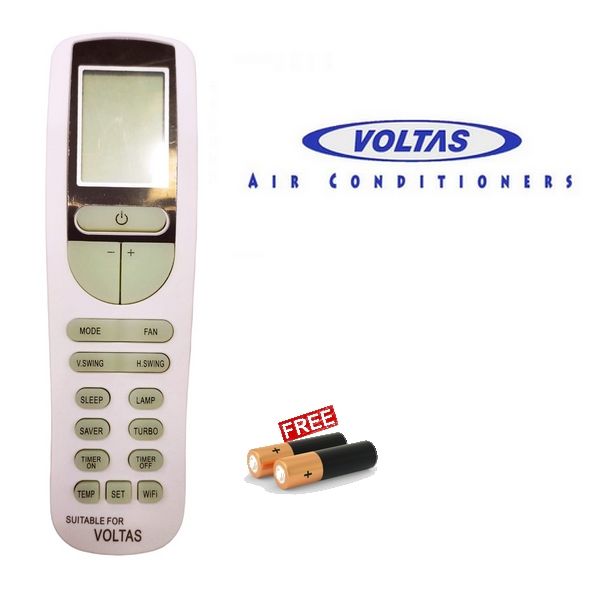 VOLTAS AC Remote Controller & Free Batteries