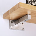 Shelf Support Strong Bearing T-Shape Wall Mounted Metal Shelf Bracket. 