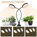USB Plant Grow Light 312 LEDs Sunlight Full Spectrum Adjustable Desktop Clamp Growing Lamp for Indoor Plants 5 Dimmable Levels 4/8/12H Timer. 