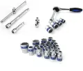 32PCS 1/2'' DR Box Socket Set Box Spanner Set Wrench Tools Set. 
