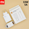 100%Original Xiaomi 5A 33W Type C Charger Fast Charger with Cable TYPE-C EU Charger Fast Charging android For Redmi Note 10 11 Pro , K20 K30 K40, Note 9 8 7 pro, Mi 11 ,Poco X3 F3 Etc. 