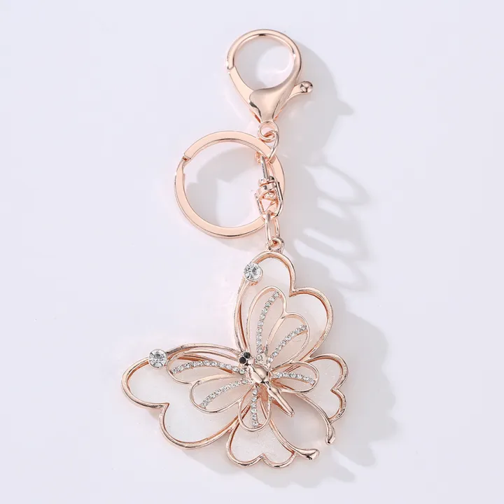 Fashion%20Butterfly%20Rhinestone%20Alloy%20Keyring%20Women%20Key%20Chain%20Bag%20Hanging%20Decor%20-%20Image%205
