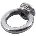 Eye Bolt-2 x Shield Anchor Eye Bolt-Silver. 
