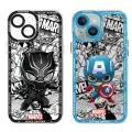 [Op035] Xiaomi 11 Lite POCO X3 NFC x4 x 5 m3 M4 11t Pro Bumper Spider Man Death Pool. 