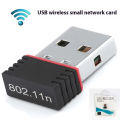USB WiFi Adapter 300Mbps - Wireless Network Dongle for PC Laptop Desktop | 802.11N Mini USB 2.0 WiFi Receiver | Portable Internet Receiver Wifi Router Connector Compatible Windows 11/10/8/7/Vista/XP, Mac OS, Linux | Portable Internet Connection Card. 
