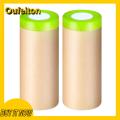Oufeiton Surface Protection Masking Paper Premium Pre-taped Masking Paper 2 Rolls Strong Adhesive Waterproof Drape for Painting Diy Projects Multipurpose Protective Covering Sheets for Home Auto Wide Width. 