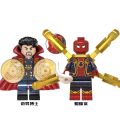 Compatible with New Superhero Avengers Iron Man Thanos War Machine Assembling Minifigures Building Blocks Toy. 