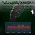 1.96 inch mart WatchFull creen Touch Health Monitoring Watch IP67 Waterproof BT Call Multi port Modes. 