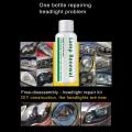 Car Headlight Cleaning Fluid Repair Refurbishment Car Light Cleaner Scratch Remover Repair. 