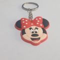 Rubber Key Tag Mini mouse Design. 