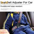 SuperRide Safety Seat Belt Adjuster Comfortable Metal Seat Belt Adjuster for Adults Kids Easy to Use Safe. 